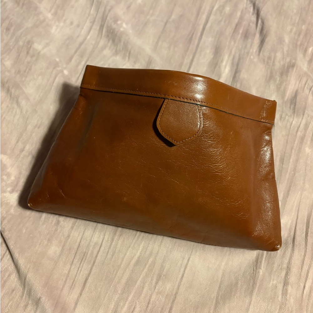 Vintage Leather Clutch